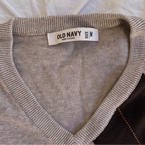 Old Navy Semi-Checkered Sweater - Picture 2 of 4